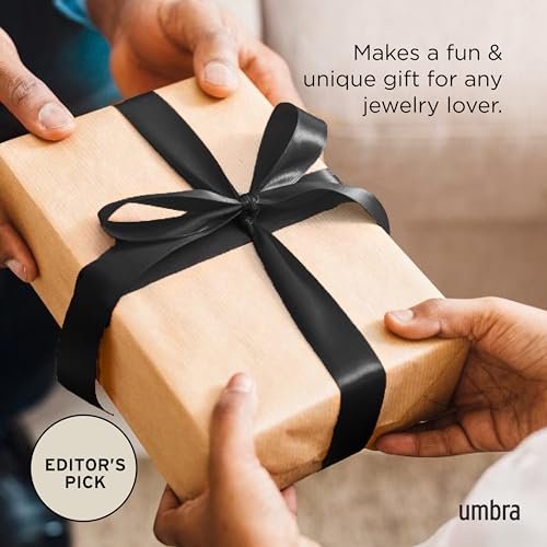 Umbra FERRIS JEWELRY ORGANIZER WALNUT - color: Walnut