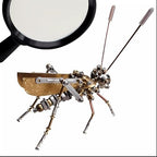 Mechanical Metal DIY 3D Insect Cricke Model Brass Puzzle Kits Puzzle for Adults, Steampunk Electric Mechanical, Assembly DIY Gift Craft Hobby for Men Christmas Decorations(Cricket) - style: Cricket