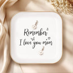 Birthday Gifts for Mom – Jewelry Tray with Heartfelt Message, Thoughtful Thanksgiving Gifts for Mom, Moms Birthday Gift Ideas, Trinket Jewelry Dish for Rings and Jewelry - style: Mom