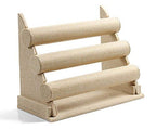 ChezMax 3 Tier Detachable Jewelry Holder for Bracelet Necklace Watch - Linen - color: C- Linen