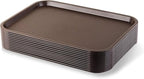 New Star Foodservice Fast Food Tray, Set of 12 (Brown, 12 by 16-Inch) - color: Brown, size: 12 by 16-Inch