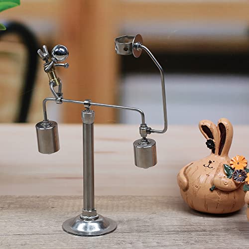 Sunnytech Play Basketball Balancing Kinetic Art Physics Toy - Decompressive Science Psychology Home Office Desk Decor WJ267 - style: WJ267