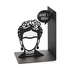 Balvi Frida Bookend – Decorative Metal Book Holder for Shelves and Desks, Ideal for Home and Office Décor, for Art Lovers and Readers – Sujetalibros