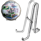 AMT 9 Inch Acrylic Plate Display Stand - Holder Frame, Picture, Decorative Plate, Book, Photo Easel - color: 9 Inch