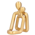 Resins Abstract Couple Statue, Luxury Handcrafted Sculpture, Phone Holder Statue with Abstract Design, Ideal for Home Decor, Wedding & Anniversary Present