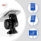 YIYO Sign Stand Poster Stand，adjustable heavy duty pedestal Sign Holder Floor Stand，acrylic frame floor signage standing for display menu 8.5*11 inch，Silver (acrylic frame 8.5*11 Silver)
