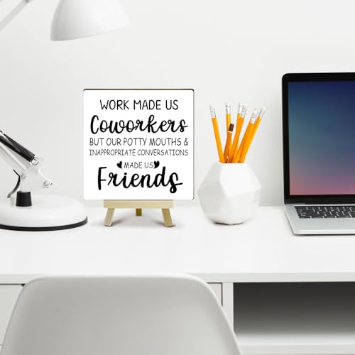 Appreciation Gifts for Colleague, Girly Gifts for Women, Employee Appreciation Gifts, Thank You Gifts for Colleague, Office Desk Decor for Women (MP20), Wood - color: MP020