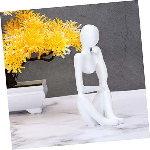 Zerodeko Abstract Thinker Sculpture Art Ornament for Home Decor Figure for Living Room Bedroom and Office Decoration