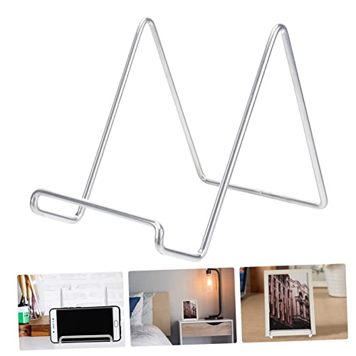 Happyyami 2pcs Modern Display Stand for Photos Books and Decorations Sturdy Minimalist Showpiece Holder for Use for Events and Celebrations