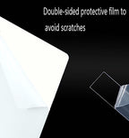 1Pcs White Acrylic Nail Art Display Holder, BetterJonny 50Pcs Nail Stand with 3M Double Sided Tape for Professional Salon False Nail Sample Display - color: white