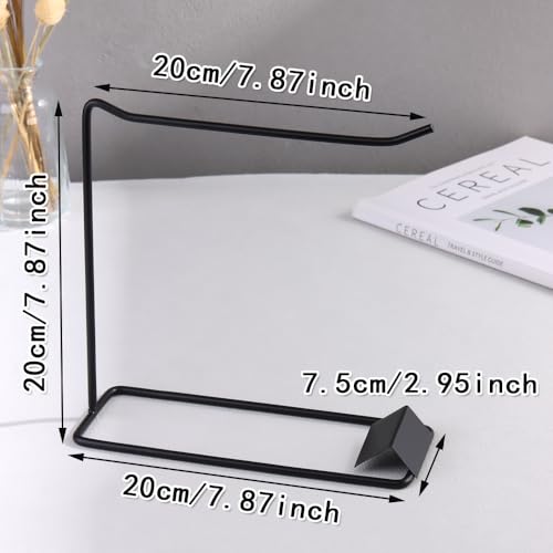 150 Pcs Nail Swatch Sticks with Ring & Nail Art Display Stand Storage Rack, Clear Ballerina Square Stiletto Nail Art Polish Color Display Practice Tips, Nail tech Supplies for Home or Salon Use - color: Black Shelf