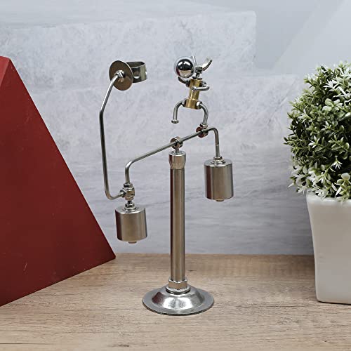 Sunnytech Play Basketball Balancing Kinetic Art Physics Toy - Decompressive Science Psychology Home Office Desk Decor WJ267 - style: WJ267