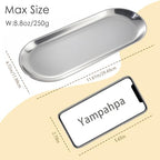 Stainless Steel Perfume Tray, Silver, 12" - 2 Pack - color: Silver, size: 12"