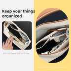 DGAZ Silk Purse Organizer Insert For GYARD Hobo Bags,Silky Smooth Bag Organizer，Luxury Handbag & Tote Shaper(Craie) - color: Craie