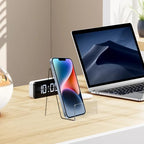Acrylic Book Display Stand, 4''×3'' Display Stand with Ledge, Clear Acrylic Book Display Easel, Transparent Phone Holder for Album, CD, Picture, Artworks, Phone, Tablet (16)