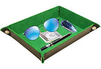 Valet Organizer - Catchall Tray for Jewelry, Wallets, Watches, Keys, Coins, Phones, Glasses - Perfect for Nightstand, Desk, Entryway - color: Green