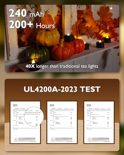 Homemory Black Tea Lights Candles Battery Operated, 200+Hour Flameless Flickering Fake Electric LED Colored Tealights Candles for Halloween, Theme Party, Wedding Table Decor, Holiday Decor, 12-Pack - color: Black, size: Pack of 12