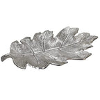 BBH Home's Handmade Silver Novelty Shaped Aluminium Tray 8.26 x 4.13 x 0.9 AMBBVK053AB2020 - color: Silver