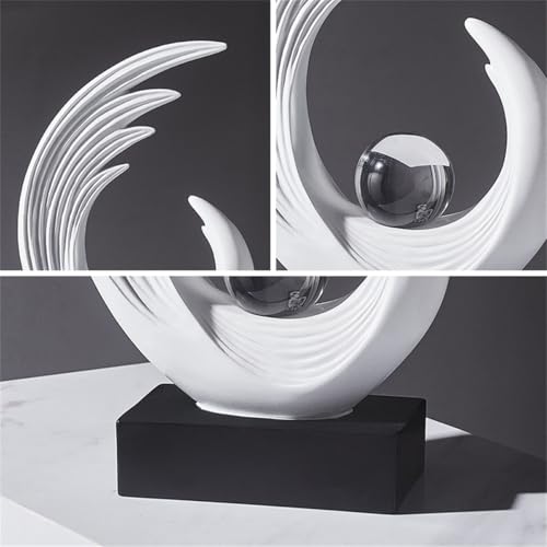 AWNR Abstract Art Sculptures Home Decor,Statue Decoration for Living Room,Dining Table,Coffee Table,Shelves,TV Stand