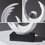AWNR Abstract Art Sculptures Home Decor,Statue Decoration for Living Room,Dining Table,Coffee Table,Shelves,TV Stand