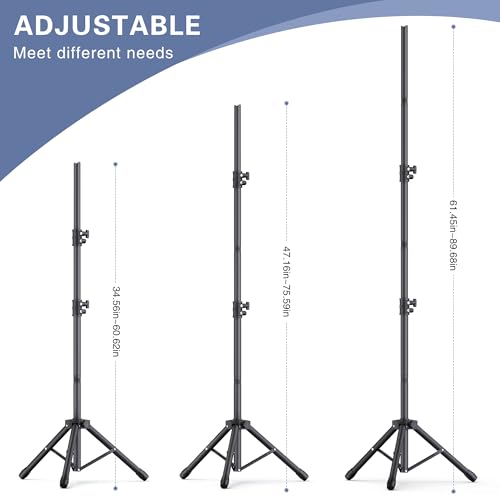 Backdrop Stand 10x7.5ft, Height Adjustable and Width Adjustable Backdrop Stand, Back Drop Stand for Balloon Arch, Photo, Parties