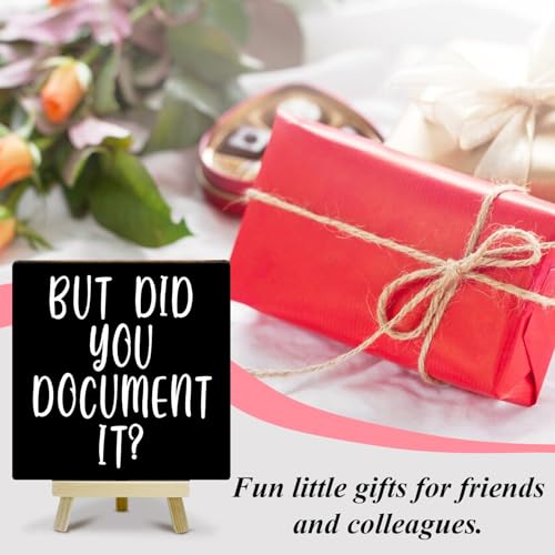 Office Decor for Women, Cute Desk Accessories, But Did You Document It Desk Decor, Funny Offices Gifts for Coworkers, Minimalism Offices Cubicle Decorations (MP02) - color: MP02