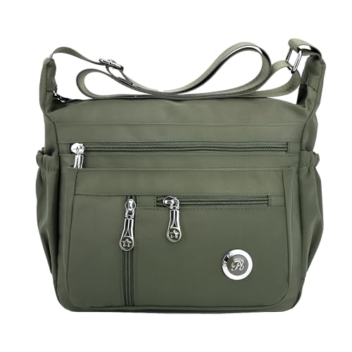 Purses and Shoulder Handbags for Women Crossbody Bag Messenger Bags - color: Large-green