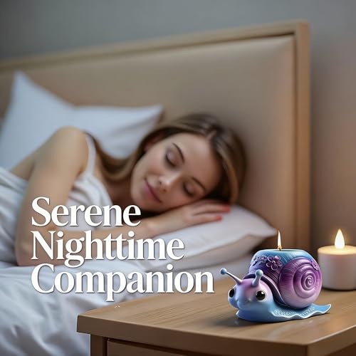 1Pc Cute Snail Silicone Molds 3D Floral Animal Flower Pot Vase Resin Molds for Concrete Cement Epoxy Resin Casting DIY Craft Home Decor Succulents Candle Holder Desk Pen Organizer Gifts - color: Snail Resin Mold