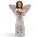 50th Birthday Gifts for Her, 50th Birthday Gifts for Women, 50 Year Old Gifts for Women, Sculpted Hand-Painted Figurine - style: 50th Birthday Gifts