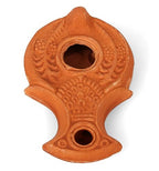 Christian & Jewish Holy Land Oil Lamp with Widow’s Mite Coin – Unique Handmade Gift of Faith - color: Herodian - Biblical Wise Virgins oil lamp