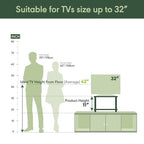 Furinno Turn-N-Tube No Tools 2-Tier Elevated TV Stand, Stainless Steel Tubes, Americano/Chrome, 13191AMSS - color: Americano/Chrome, size: 2-Tier