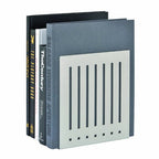 STEELMASTER Heavy Duty 10-Inch Steel Bookends, 1 Pair, Silver (241100050) - color: Silver, size: 10-Inch Pair