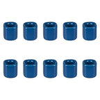 Mega Candles 10 pcs Dark Blue 1/2 Inch Diameter Ceramic Chime Ritual Spell Candle Holders, Great for Casting Chimes, Meditation, Rituals, Spells, Vigil, Witchcraft, Wiccan Supplies - color: Dark Blue, size: 10 Pieces