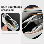 DGAZ Silk Purse Organizer Insert For GYARD Hobo Bags,Silky Smooth Bag Organizer，Luxury Handbag & Tote Shaper(Beton) - color: Beton