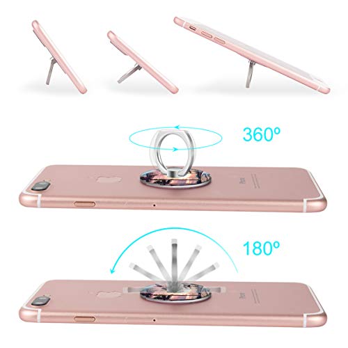 Bonoma Cell Phone Ring Holder Stand, 3 Pack Sunset Beach Palm Tree 360 Rotation Universal Smartphone Ring Grip Stand Compatible with Smartphones and Tablets - color: Sunset Beach Palm Tree