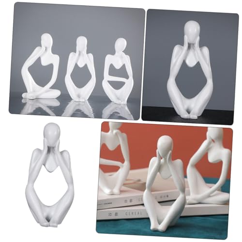 ORFOFE Mid Century Modern Decor Abstract Sculpture Home Supply Living Room Decor Wall Aesthetic