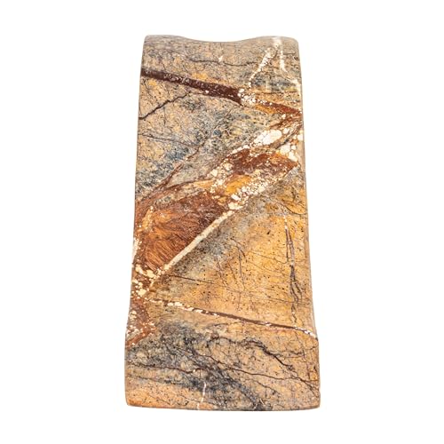 Bloomingville Marble Wave Double Taper Candle Holder, Brown Forest - color: Brown
