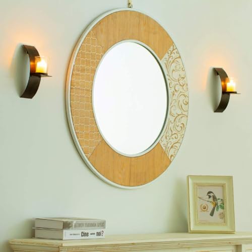 Sziqiqi Wall Candle Sconces for Decorations, Black Metallic Wall Mounted Candle Sconces for Room, Hallway, Entryway, Bathroom Decor - color: Black