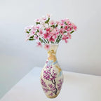 2026 Upgraded 3D Puzzle Vase Unique Flower Vase for Adults Made by 160 Curved Plastic Puzzle, Relax Puzzles for Adults, DIY Jigsaw Creative Gift for Parents - color: Spring