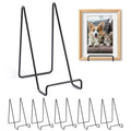 6 Pack 6 Inch Plate Stands for Display,Book Display Stand,Metal Plate Holder Display Stands,Small Easels for Display,Suitable for Books, Desktop Art, Images,Photos,and Collages - size: 6inch 6pack