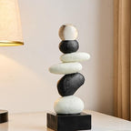 Art Stone Sculptures Home Decor - Modern Bookshelf & Desk Decor