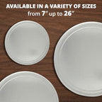 American Metalcraft, inc. TP14 Wide-Rim Pan - size: 14 inches
