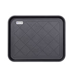 Multi-Purpose Boot Tray Mat,Dog Bowl Tray,Waterproof for Indoor and Outdoor Floor Protection - size: 20"L x 15"W