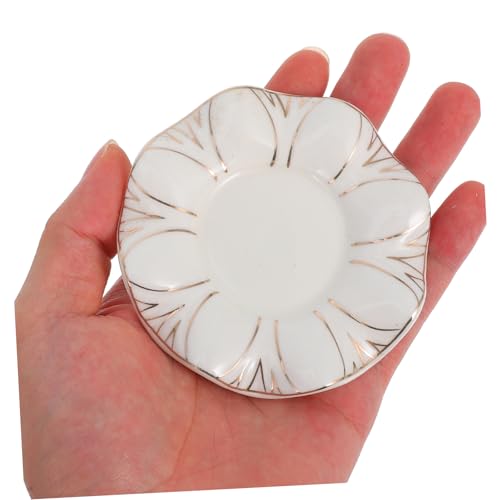 Ciieeo Ceramic Candle Holder for Taper Candles Modern Minimalist Design Small Decorative Stand for Dining Table Living Room and for Festivals and Romantic Ambiance