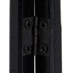 Juvale Wooden Plate Stands for Display - Plate Holders for Showcasing Collectible Items - Photo & Artwork Picture Holders for Tables - Lightweight & Sturdy Wood Display Stand - 6-Pack, 6 in, Black