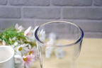 CYS EXCEL 8" Clear Glass Cylinder Vase Taper Down Flower Vase with 4.5" Opening Elegant Centerpiece for Weddings, Events, and Home Décor - size: 8"H x 4.5"O x 3.2"B