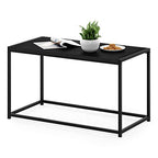 FURINNO Camnus Modern Living Coffee Table, Americano, 15.74 in x 30 in x 17.51 in - color: Americano, size: Rectangular Metal Frame
