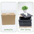 Zerzsy Cute Fake Plants,Home Bedroom Bathroom Office Shelf Office Wall Room Farmhouse Decor Artificial Plants - Set of 1 - color: White-a