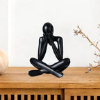 2X Contemporary Abstract Sculpture for Display