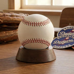 JUXYES Wooden Sphere Holder Display Stand, 3 Pack Small Wood Crystal Ball Stand, Simple Round Display Easel Stands for Crystal Balls, Baseball, Tennis Ball, Stones, Gemstones, Collections - size: M - 3 PCS